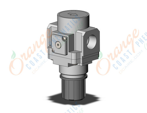 SMC AR40-N04-NZ-B regulator, modular, 1/2 npt, AR MASS PRO