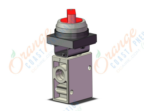 SMC VM230-F02-34RA mech valve w/actuators, VM (VFM/VZM) MECHANICAL VALVE