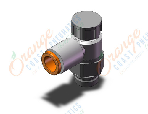 SMC AS2201F-U01-07A flow control unifit inch tube, FLOW CONTROL W/FITTING***