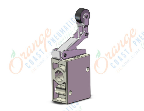 SMC VM230-N02-02SA mech valve w/actuators, VM (VFM/VZM) MECHANICAL VALVE