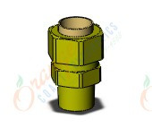 SMC KFH12B-02S fitting, male connector, KF INSERT FITTINGS