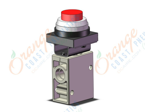 SMC VM220-N02-32RA valve, mechl, VM (VFM/VZM) MECHANICAL VALVE