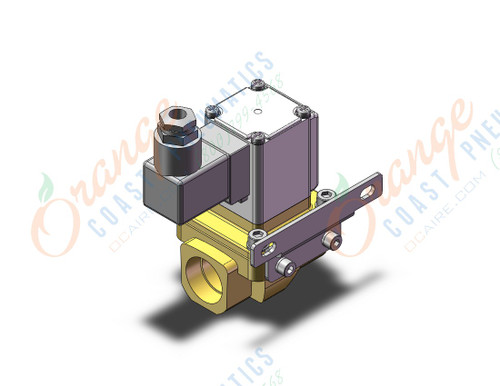 SMC VXZ252HZ2AXB valve,water,size 5, VXD/VXZ 2-WAY MEDIA VALVE