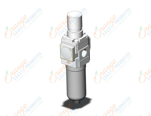 SMC AW20K-02CE-C-B filter regulator, AW MASS PRO