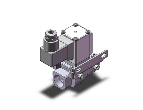 SMC VXZ242GJBXB valve, media, VXD/VXZ 2-WAY MEDIA VALVE