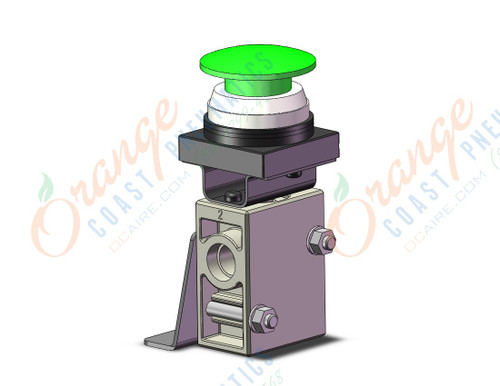 SMC VM230-N02-30GA-B mech valve, VM (VFM/VZM) MECHANICAL VALVE