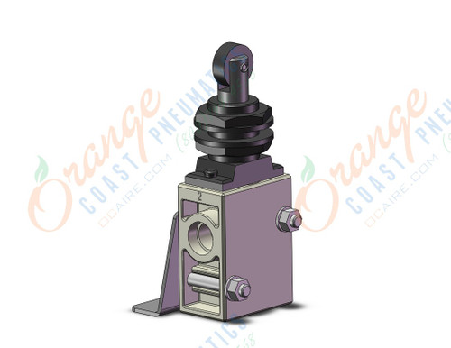 SMC VM230-N02-06A-B mech valve w/actuator, VM (VFM/VZM) MECHANICAL VALVE