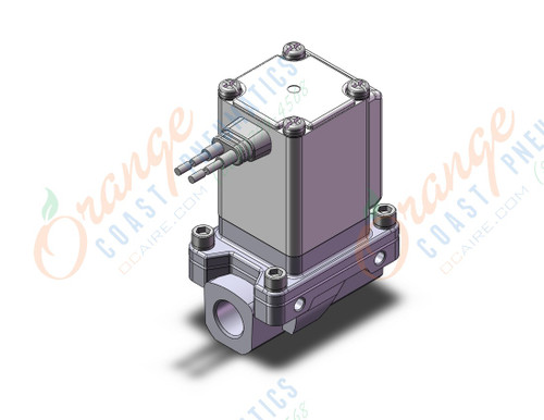 SMC VXZ233CAA valve, media (n.c.), VXD/VXZ 2-WAY MEDIA VALVE