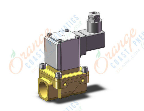 SMC VXZ250HJBXCB solenoid valve, (n.c.), VXD/VXZ 2-WAY MEDIA VALVE