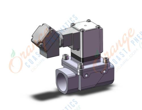 SMC VXZ2D0LZ2K valve, media (n.o), VXD/VXZ 2-WAY MEDIA VALVE