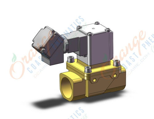 SMC VXZ260KZ1NB solenoid valve, (n.c.), VXD/VXZ 2-WAY MEDIA VALVE