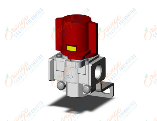 SMC VHS20-F02A-B single action relief valve, VHS HAND VALVE