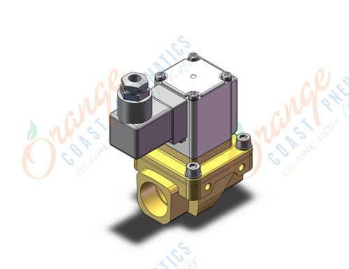 SMC VXZ252HZ2VG valve, media, VXD/VXZ 2-WAY MEDIA VALVE