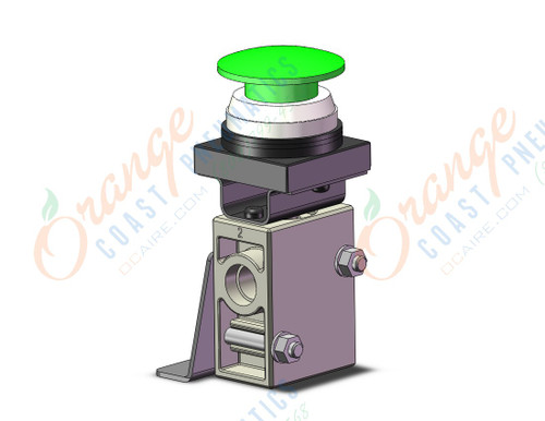 SMC VM220-N02-30GA-B valve, mech'l, VM (VFM/VZM) MECHANICAL VALVE