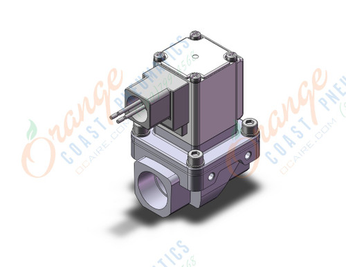 SMC VXZ252JSG nc valve, 3/4 npt,size5, VXD/VXZ 2-WAY MEDIA VALVE