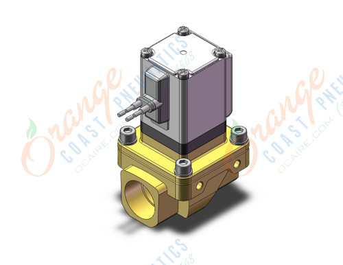 SMC VXZ2C2HFB valve, VXD/VXZ 2-WAY MEDIA VALVE