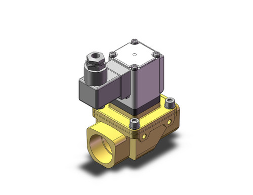 SMC VXZ2D2KZ2CG no valve, 1 npt,size6, VXD/VXZ 2-WAY MEDIA VALVE