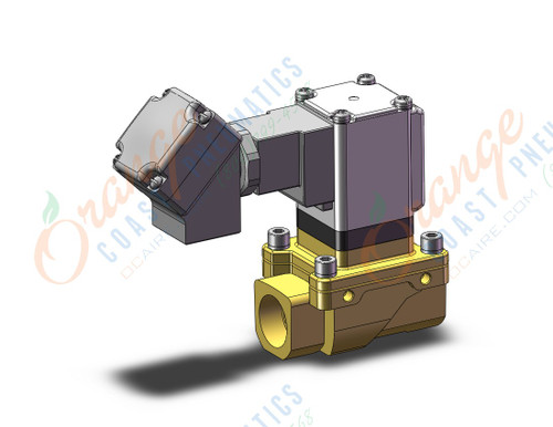 SMC VXZ2B0FZ1NB valve, media, VXD/VXZ 2-WAY MEDIA VALVE