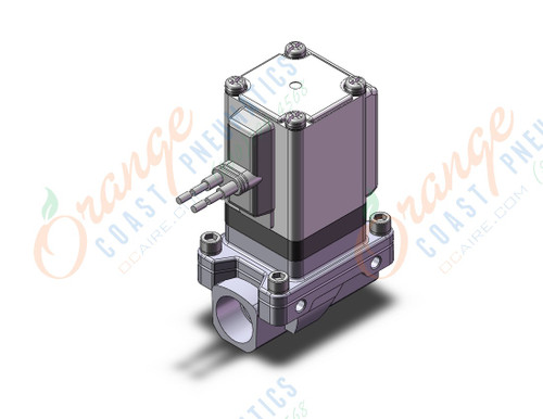 SMC VXZ2A2DZ1EG valve, media, VXD/VXZ 2-WAY MEDIA VALVE