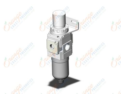 SMC AW20-F02B-C-B filter regulator, AW MASS PRO