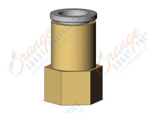 SMC KQ2F08-G01A fitting, female connector, KQ2 FITTING (sold in packages of 10; price is per piece)
