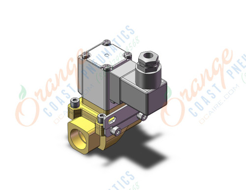SMC VXZ242FGBXBC valve, water, VXD/VXZ 2-WAY MEDIA VALVE