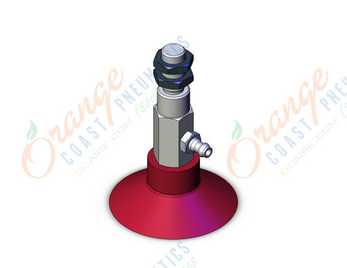 SMC ZPY40CF-U6-A8 vacuum pad w/o buffer, ZP VACUUM PAD