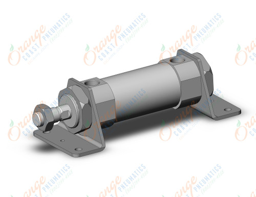 SMC CM2L40-25Z cylinder, CM2/CM3 ROUND BODY CYLINDER