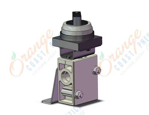 SMC VM230-N02-34BA-B mech valve, VM (VFM/VZM) MECHANICAL VALVE