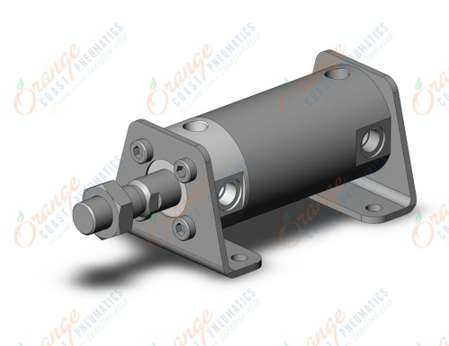 SMC CG1LN40-25Z cylinder, CG/CG3 ROUND BODY CYLINDER