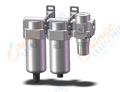 SMC AC40C-03D-2-B f/ms/r combo modular, AC MASS PRO