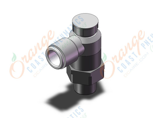 SMC AS3201F-02-10SA flow control w/fitting, FLOW CONTROL W/FITTING