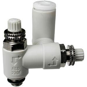 SMC ASD530FG-N02-07S flow control dual speed s/s, ASD DUAL SPEED CONTROLLER