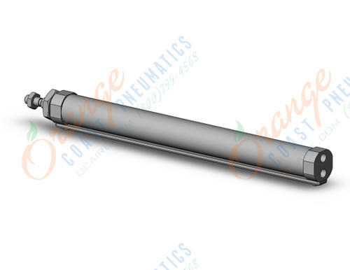 SMC CDM2B32TFP-300 cyl, rnd body, central piping, CM2/CM3 ROUND BODY CYLINDER
