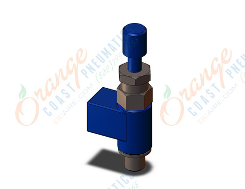SMC AS2200-F02-J speed control, elbow mtl bdy, AS FLOW CONTROL