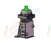 SMC VM220-N02-34GA-B 2/3 port mechanical valve, MECHANICAL VALVE