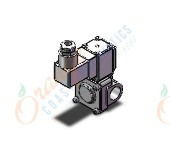 SMC VXD230CZ2AA pilot op 2 port solenoid valve (n.c.), 2 PORT VALVE