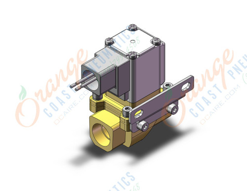 SMC VXZ242FUBXB "pilot op 2 port solenoid valve, 2 PORT VALVE