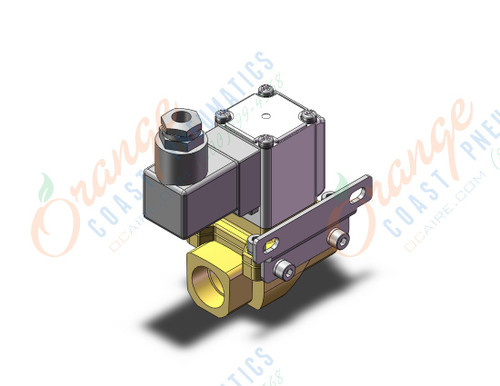SMC VXZ243FGBXB "pilot op 2 port solenoid valve, 2 PORT VALVE