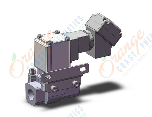 SMC VXZ240GMXBB pilot op 2 port solenoid valve, (n.c.), 2 PORT VALVE