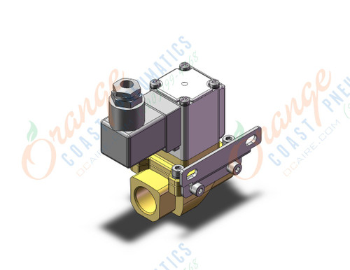 SMC VXZ242FZ3CAXB pilot op 2 port solenoid valve, (n.c.), 2 PORT VALVE