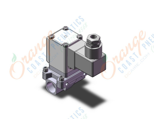 SMC VXZ232DJGXCC pilot op 2 port solenoid valve, (n.c.), 2 PORT VALVE