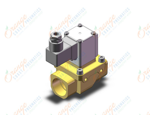 SMC VXZ262KLB pilot op 2 port solenoid valve, (n.c.), 2 PORT VALVE