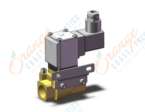 SMC VXZ2B0FGBXBB pilot op 2 port solenoid valve, (n.o.), 2 PORT VALVE