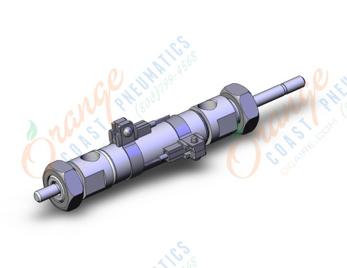 SMC NCDMW075-0100-M9NSAPC ncm, air cylinder, ROUND BODY CYLINDER