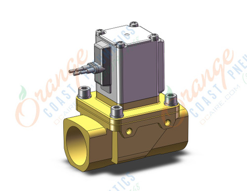 SMC VXZ260KF pilot op 2 port solenoid valve, (n.c.), 2 PORT VALVE