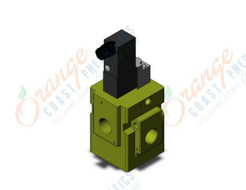 SMC VG342-6DZ-04NA 3 port poppet type valve, 3 PORT SOLENOID VALVE
