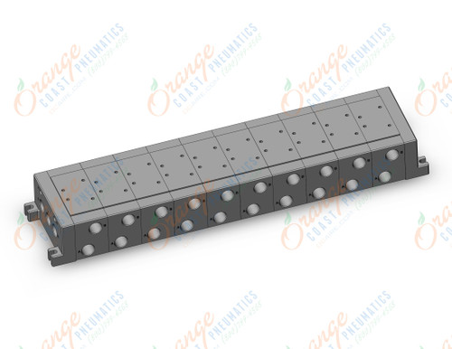 SMC VV7210-04R-04D iso standard manifold, 4/5 PORT SOLENOID VALVE