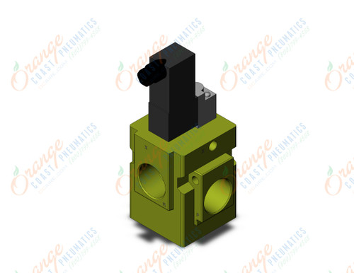 SMC VG342-5D-10NA-E-Q 3 port poppet type valve, 3 PORT SOLENOID VALVE