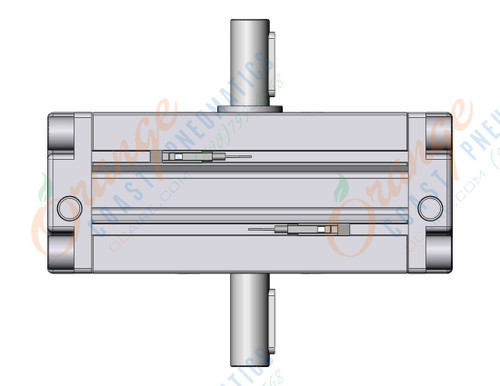 SMC CDRA1BY50-90Z-M9BASBPC actuator, rotary, rack & pinion type, ROTARY ACTUATOR